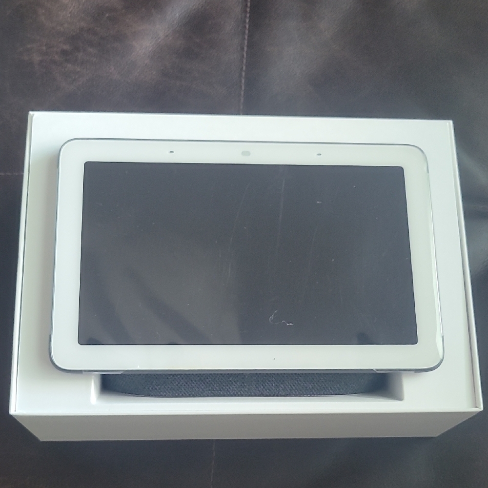 Google White Tablet with Sleek Design